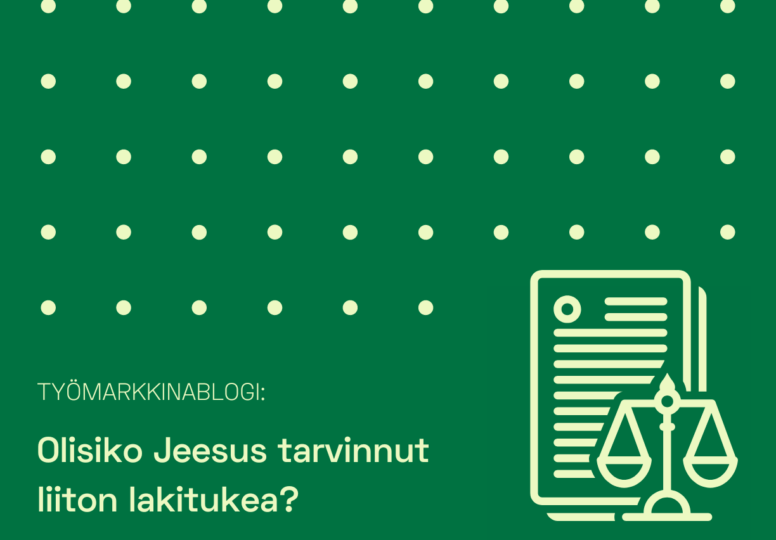 Graafinen kuvituskuva jossa vaaka kuvastaa lainkäyttöä.