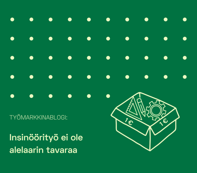 Graafinen kuva jossa pisteitä, artikkelin otsikko ja laatikko, jossa on insinöörisymboleita.